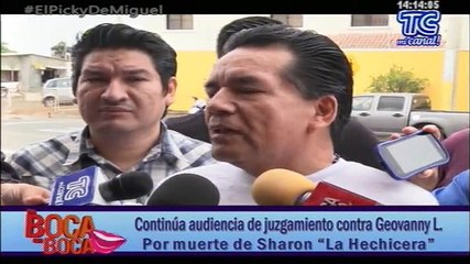 Familiares de Geovanny L. y Sharon se pronuncian sobre el quinto día de proceso