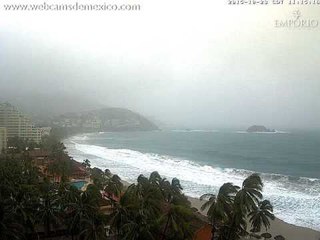 Livestream of Ixtapa as Hurricane Patricia Approaches