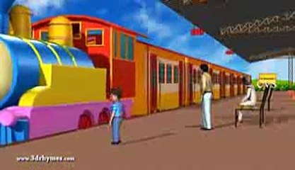 Chuku chuku railu vastundi - 3D Animation Telugu Rhymes for children with lyrics
