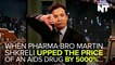 'Pharma Bro' Who Raised Price Of AIDS Pill By 5000% Now Has Some Competition