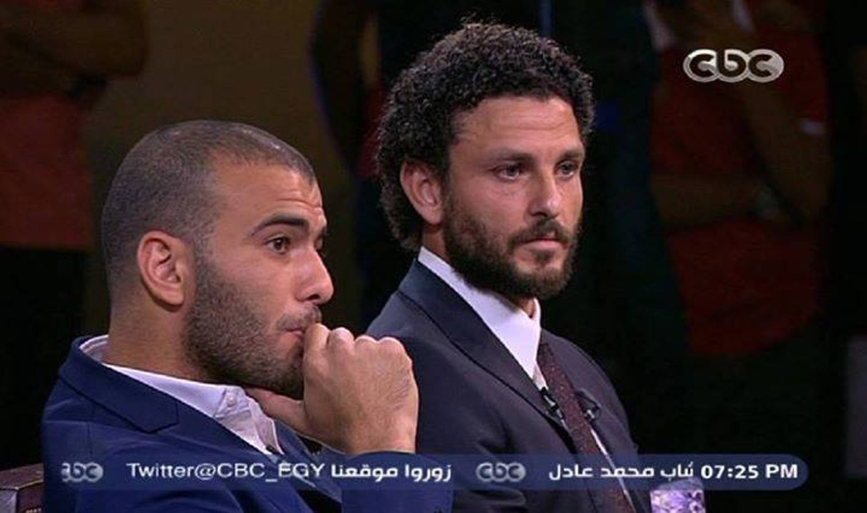 لقاء حسام غالي وعماد متعب مع مني الشاذلي كامل  23/10/2015