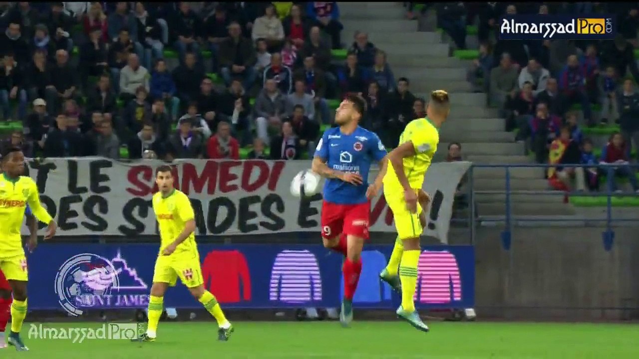 Yacine Bammou VS Caen 23.10.2015 [HD]