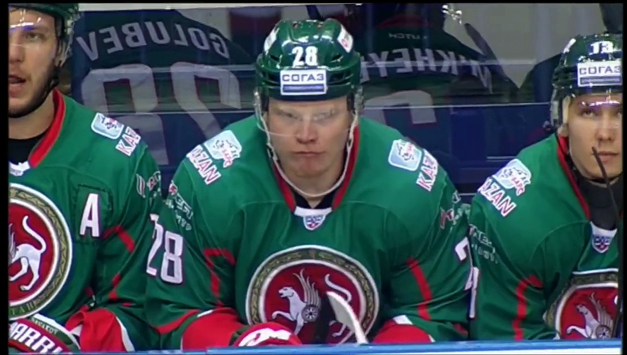 Bars Kazan vs Tractor Chelyabinsk Highlights 23.10.2015 RUSSIA: KHL