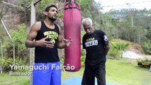 Boxeador Yamaguchi Falcão fala sobre treinamentos em Domingos Martins