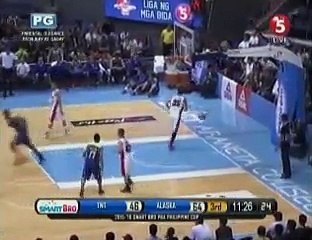 TALK N' TEXT VS ALASKA OCTOBER 23 2015 3RD QUARTER