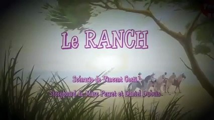 le ranch dessin animé Cascades et cœur sauvage en francais