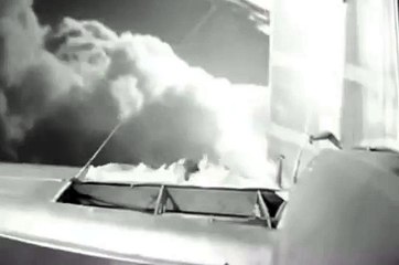 Plane Crashes in the Jungle- Stock footage