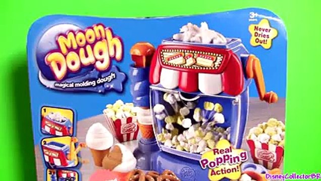 New Duck Moon Dough Popcorn Machine Movie Snacks Shop Make Ice Cream Sundae Pretzels Plastilina Play Doh