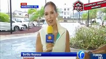 Huracan Patricia Reportaje Desde Manzanillo Colima EN VIVO 4-12 PM a Minutos De Que Toque Tierra