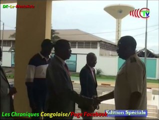 Rencontre à Pointe-Noire général Ondaye Olessongo et Mabio Mavoungou Zinga le député de Loandjili 1