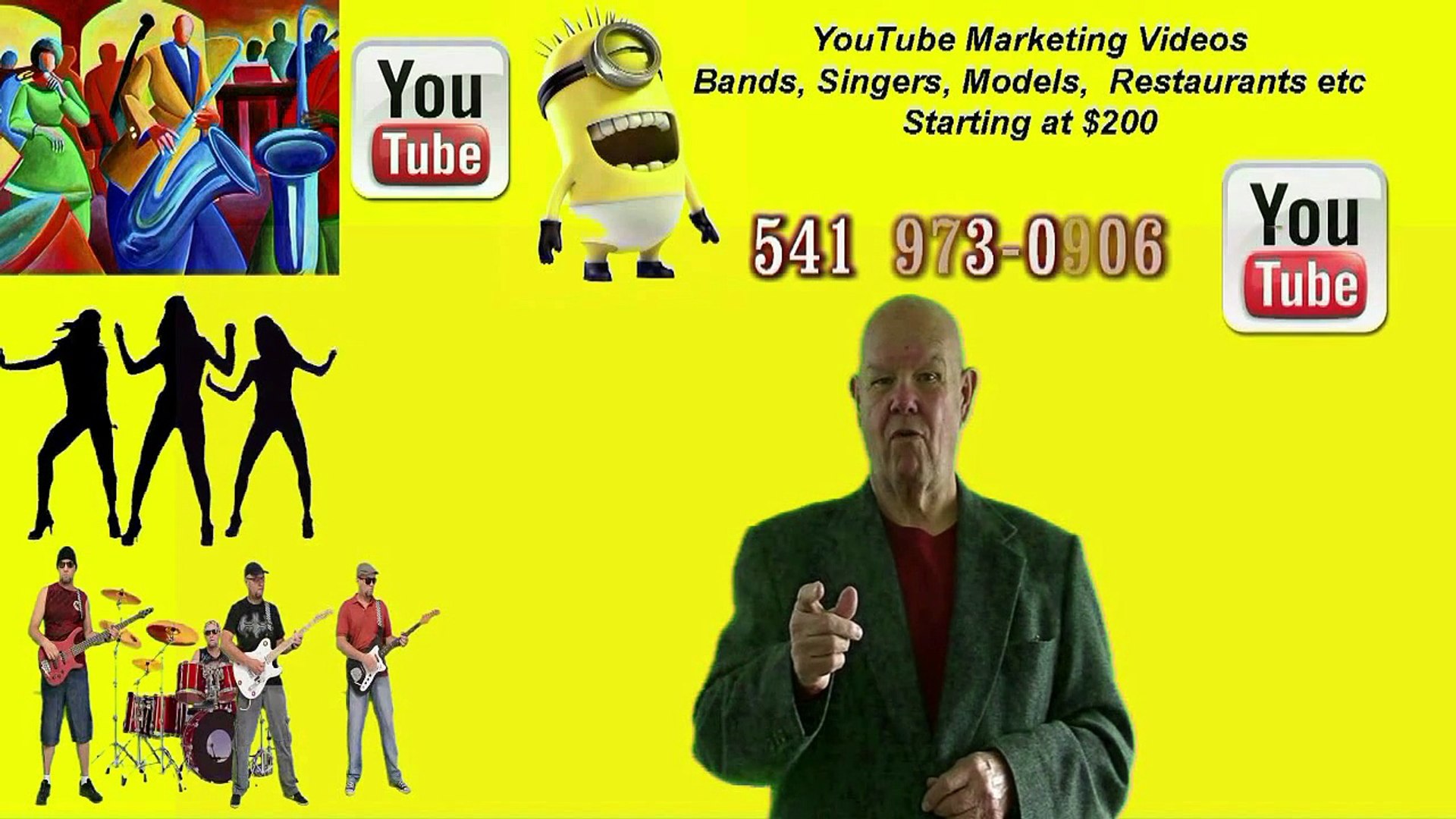 ⁣2 SINGERS MUSIC BANDS YOUTUBE MARKETING VIDEOS MEDFORD OREGON