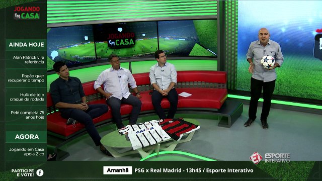 Jogando em Casa apoia Zico