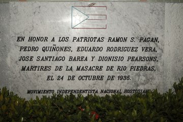 Conmemoración Masacre de Río Piedras