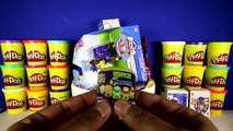 GIANT CHASE Surprise Egg Play Doh Disney Junior Paw Patrol Toys Figures Hot Wheels