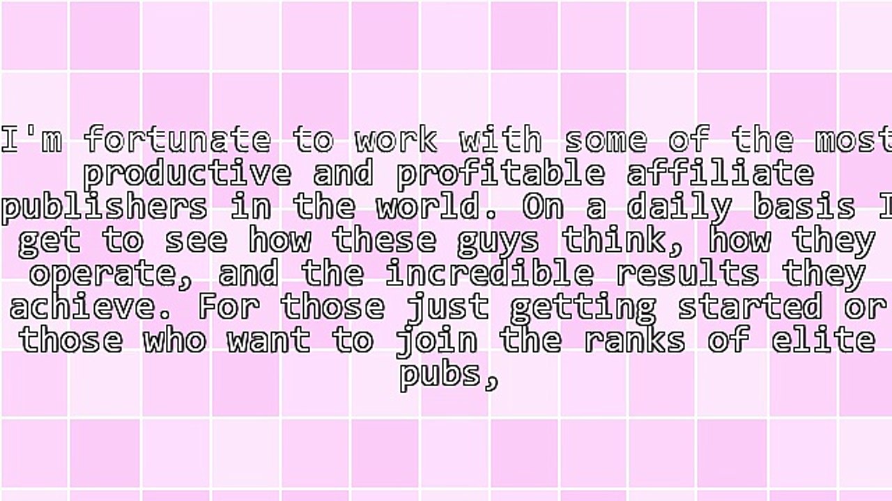 How to Assess an Affiliate Network