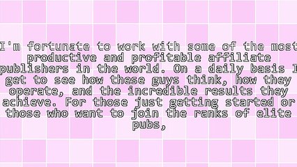 How to Assess an Affiliate Network