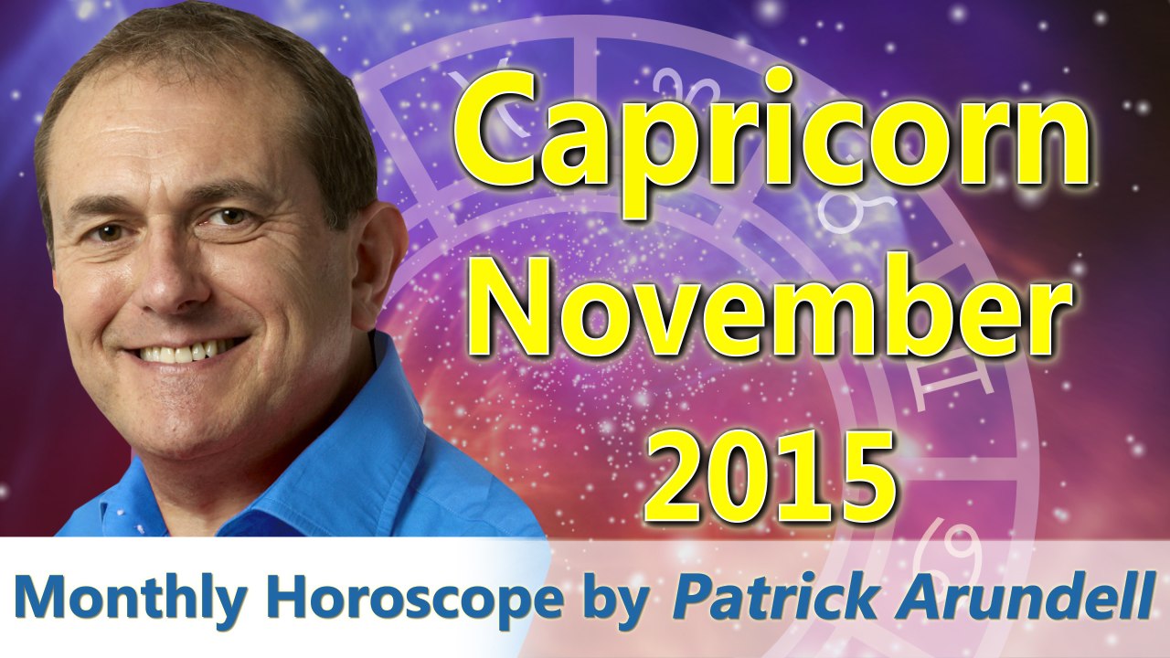 Capricorn Horoscope November 2015