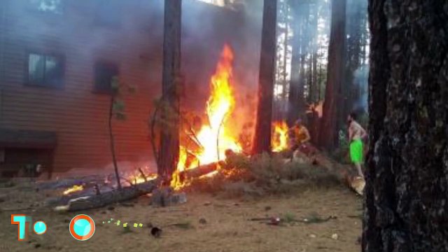 California plane crash: small plane crashes into South Lake Tahoe house - TomoNews