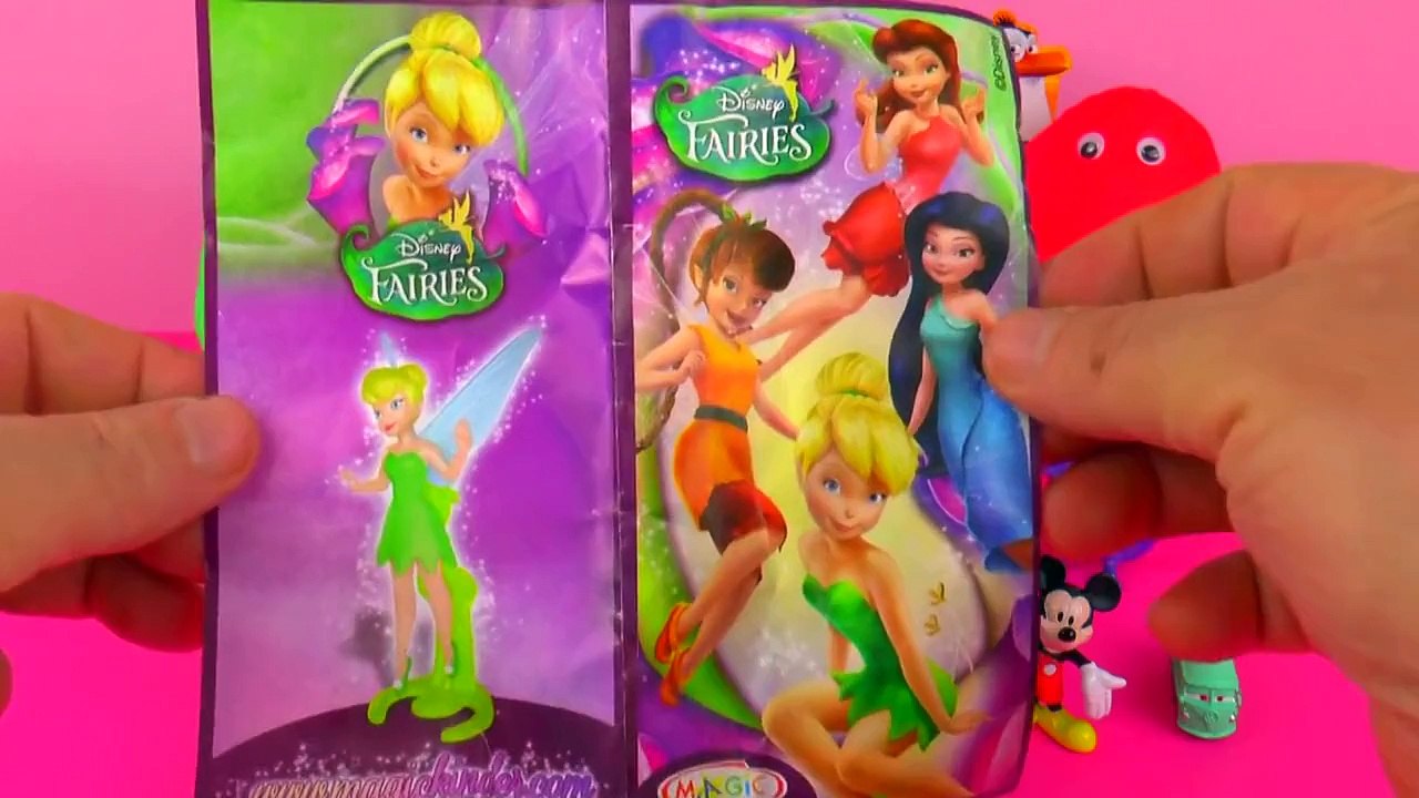 Maxi Kinder Surprise Eggs Maxi Play-Doh Surprise Eggs Surprise Box Unboxing Disney Fairies