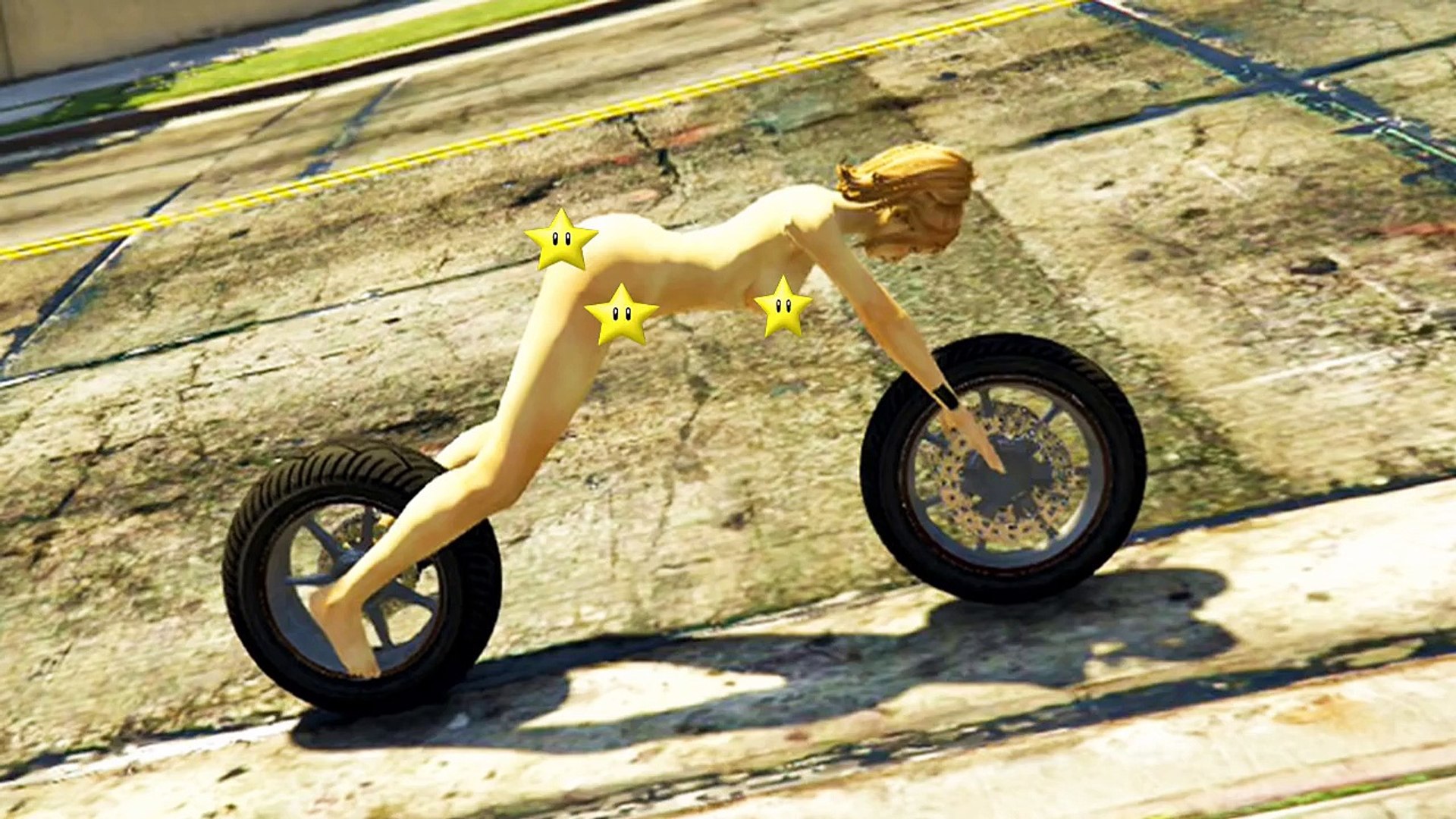 GTA 5 PC MOD MOTO CHICA SEXY DESNUDA CENSURADO!!! MOD XXX DE MUJER BATI SIN ROPA! GTA V PC