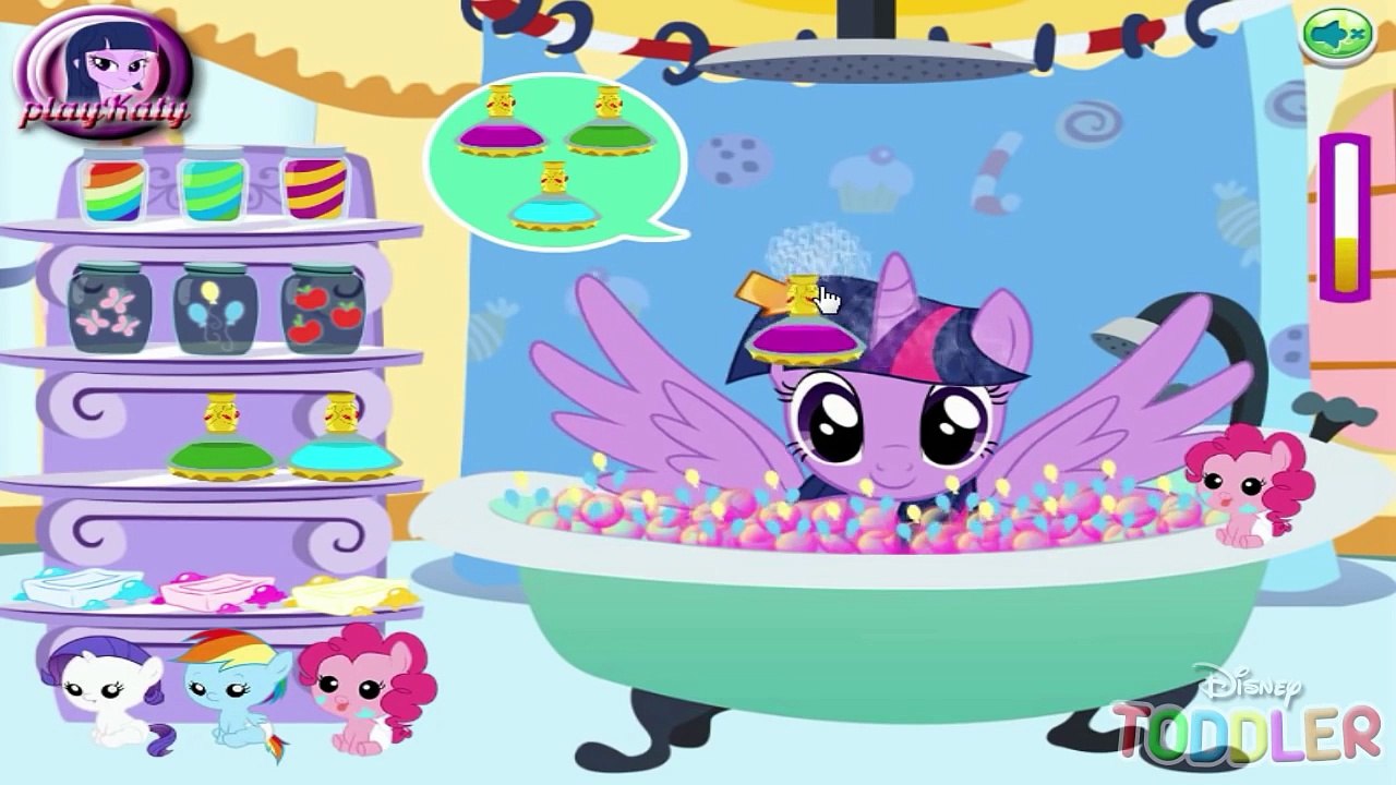 Watch & Have Fun with Twilight Sparkle Bubble Bath Video Episode-MLP Game Movies Online