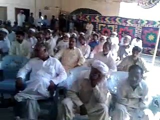 Chumbi Sadqal Qari IJAZ HUSSAIN SHAH in DUA after PMLN Corner Meeting Oct 2015