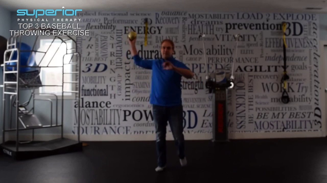 How to perform top 3 exercises for baseball throwing