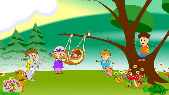 KZKcartoon TV -[ kzkmedia.com] -Rock-a-Bye Baby Nursery Rhyme (Lullabies for babies)