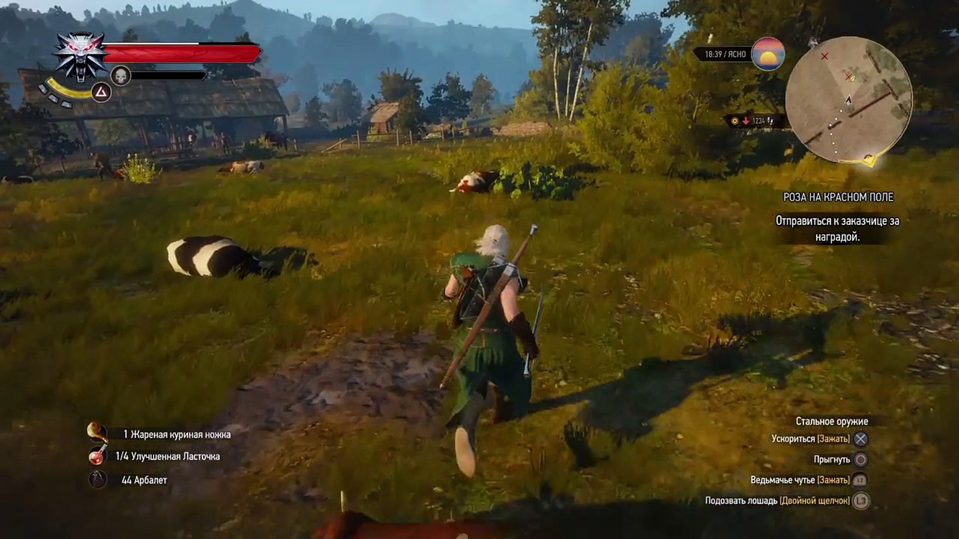⁣Господин Зеркало и первые ростки зла [ Witcher 3, каменные сердца, часть 7]