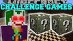 PopularMMOs Minecraft:THE JOKER CHALLENGE GAMES - Pat and Jen Lucky Block Mod GamingWithJen