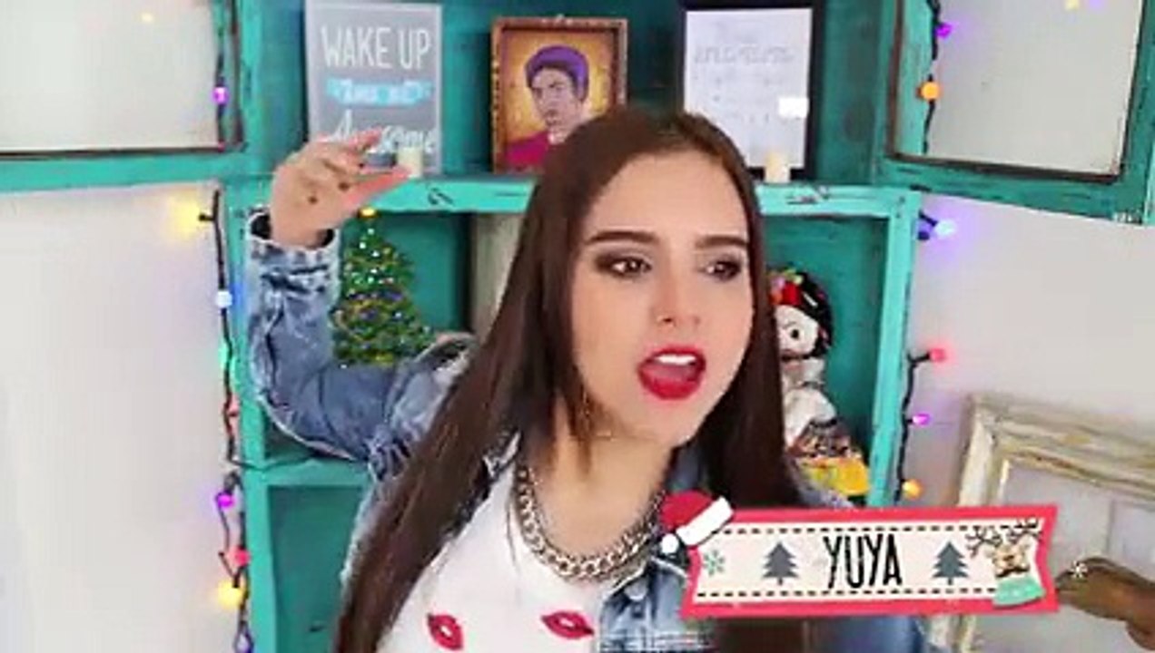 CÓMO HACER TUS CORONAS NAVIDEÑAS- ♥ - Yuya - YouTube