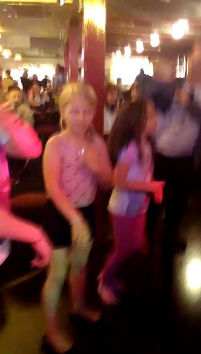 Rhianna Dancing At The Laughing Donkey Blackpool