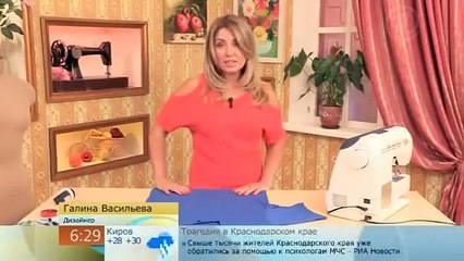 Летнее платье из футболки (Summer dress shirts)