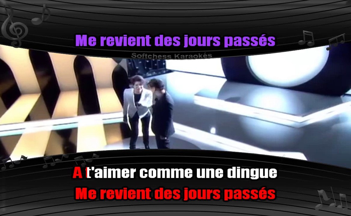 Karaoké Etienne Daho et Dani- Comme un boomerang