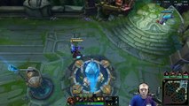 League of Legends Spirit Fire Brand Mid Full Gameplay Commentary