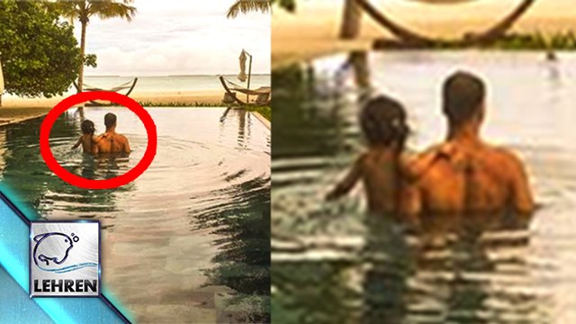 Akshay Kumar With Daughter Nitara In The Pool