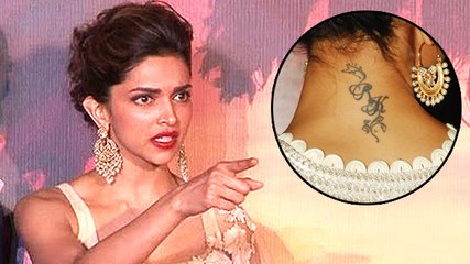 Deepika Padukone Reacts On Ranbir's TATTOO Inked