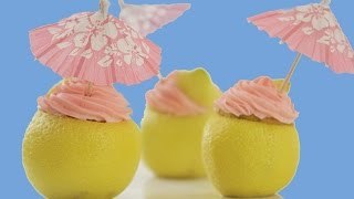 Lemon Raspberry Cupcakes, DIY Summer Decor