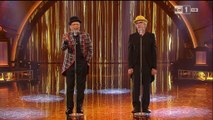 Massimo Ranieri con Tullio Solenghi cantano 'Mazza Pezza e Pizzo'