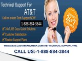 At&t tech support 1-888-884-3844 At&t customer service number