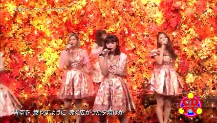 [HD]Flower - Akikaze No Answer (秋風のアンサー) LIVE Eng Sub