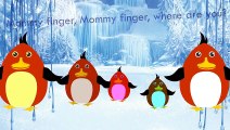 Penguin Finger Family Chick Song Daddy Finger Nursery Rhymes Full animated cartoon english