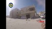 HD POV GoPro Footage Captures The Moment Alleged Airstrike Lands Close In Sarmin, Idlib