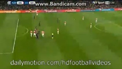 Olivier Giround Amazing Header Goal - Arsenal 1-0 Bayern Munchen - 20.10.2015 HD