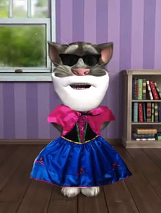 El gato Tom Cantando Hazme un muñeco de nieve de Frozen Canciones infantiles de Disney