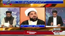 Controversial remarks about Hazrat Abu Bakar and Umer by participates in a TV show