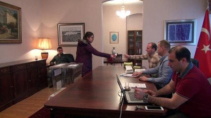 St. Petersburg’da Türk vatandaşları sandık başında