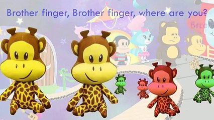 Julius JR Finger Family Song Daddy Finger Nursery Rhymes Full animated cartoon english 201