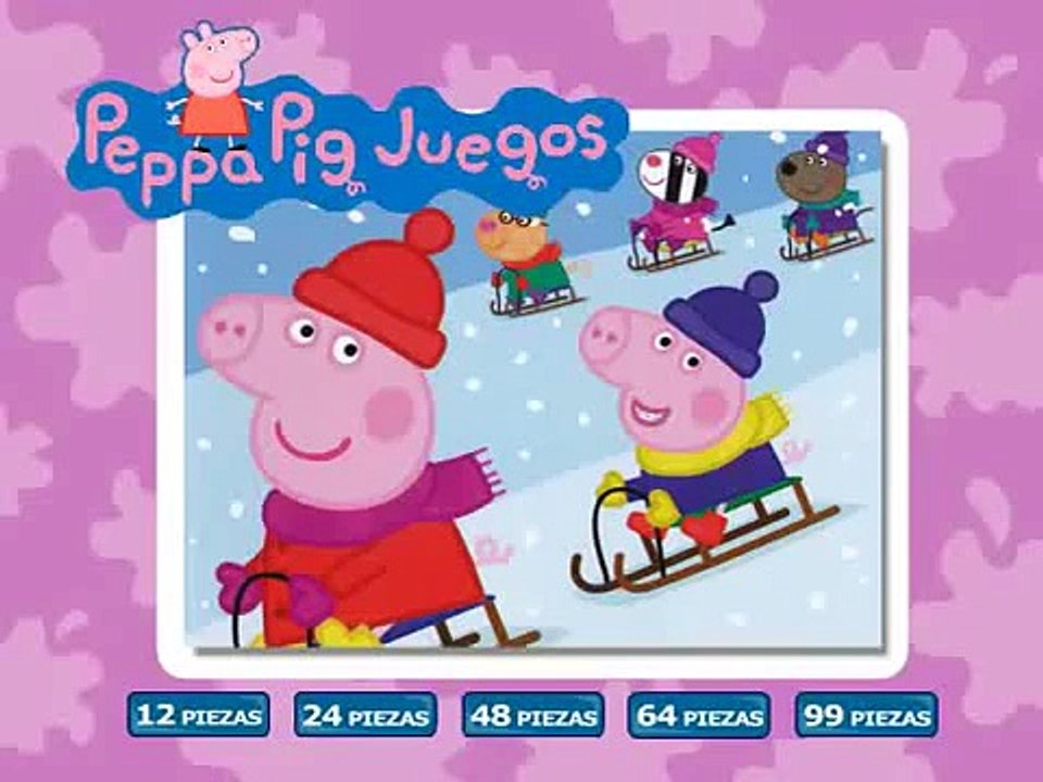 Peppa Pig English Episodes New Episodes 2014 Peppa Pig Cold Winter Day Games - Nick Jr Kid