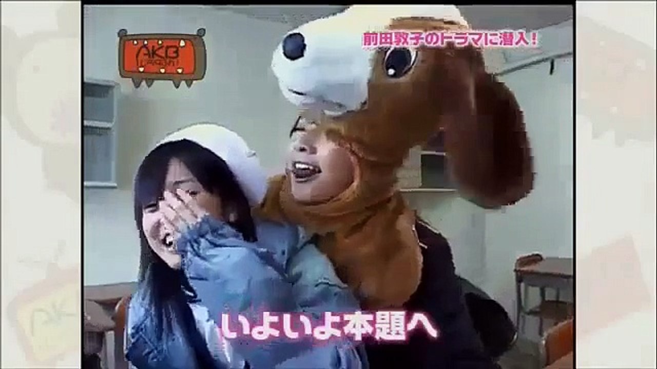 AKB48 初々しかった頃の前田敦子がやっていたドラマ現場に潜入 Taslak Part 02